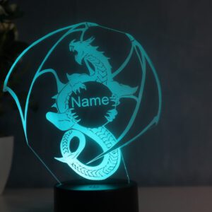 LED Lampe Drachen