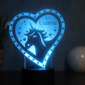 LED Lampe Einhorn
