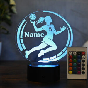 LED Lampe Handball Spielerin